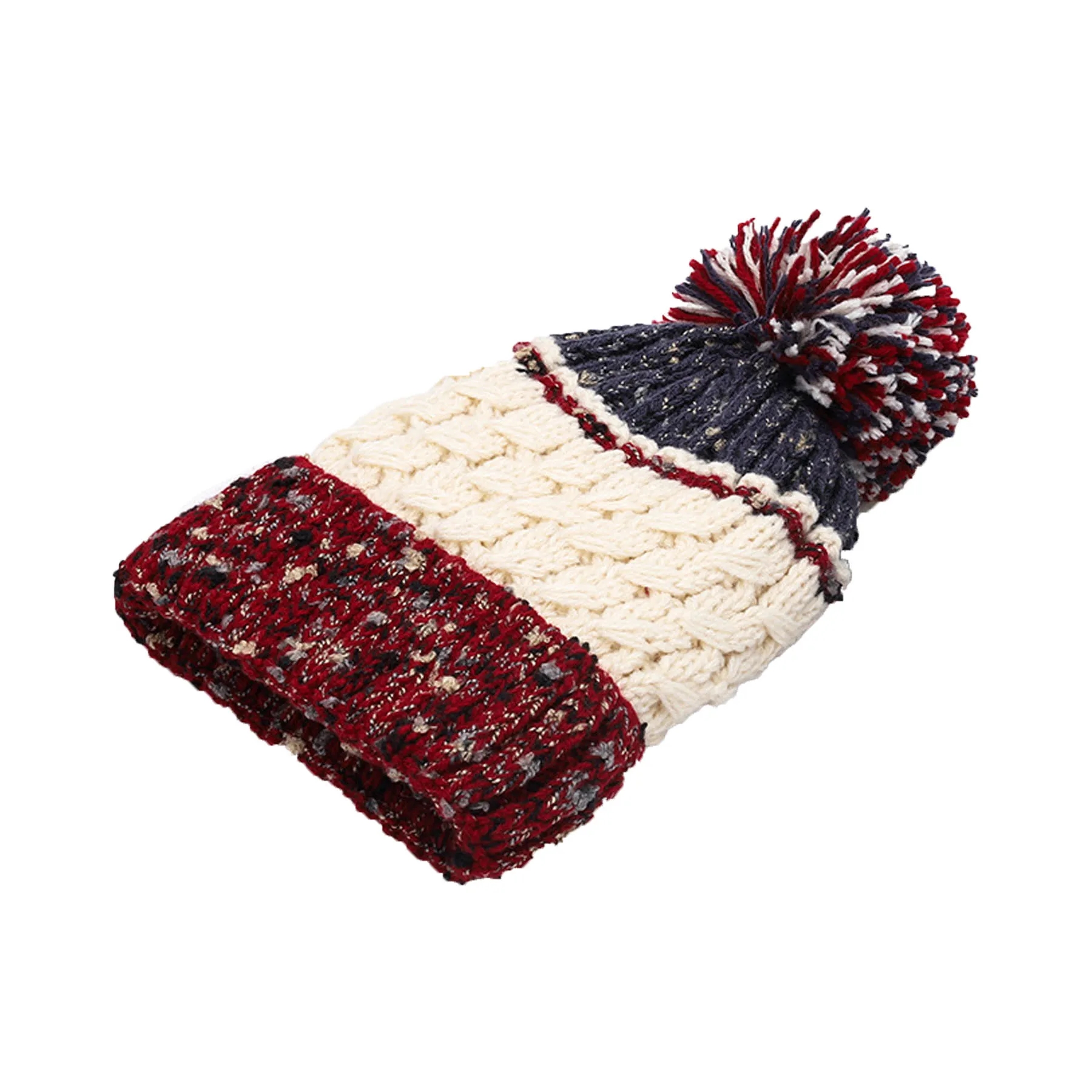 Colorblock Knitted Beanie 10
