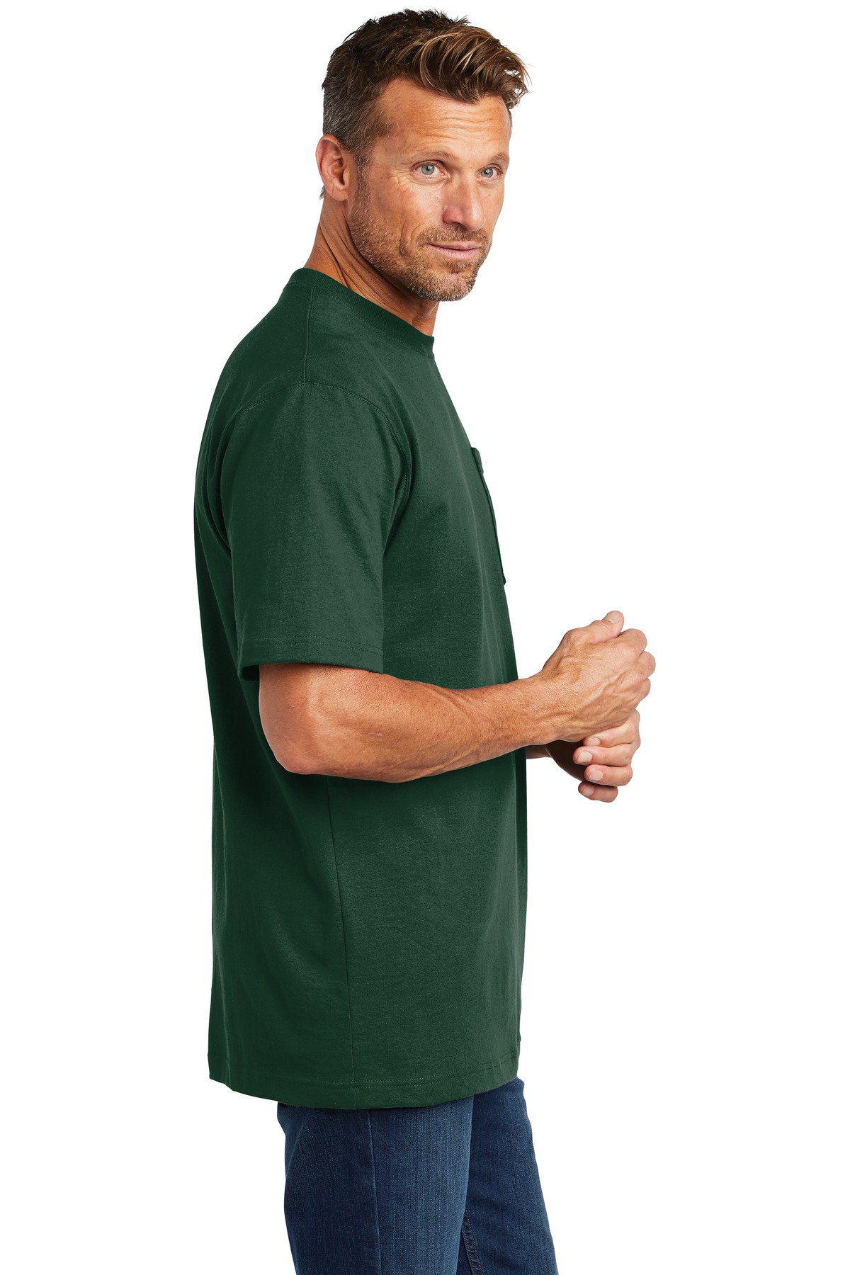 Carhartt Tall Workwear Pocket Short Sleeve T-Shirt. CTTK87 45