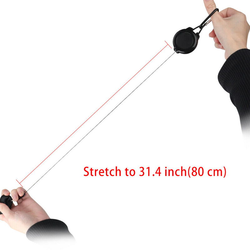 Upgraded Retractable Golf Club Cleaning Brush w/Carabiner Clip 5