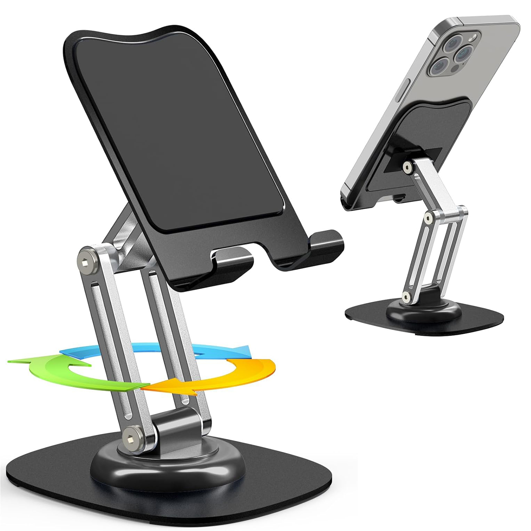 Adjustable Foldable Phone Stand for Desk