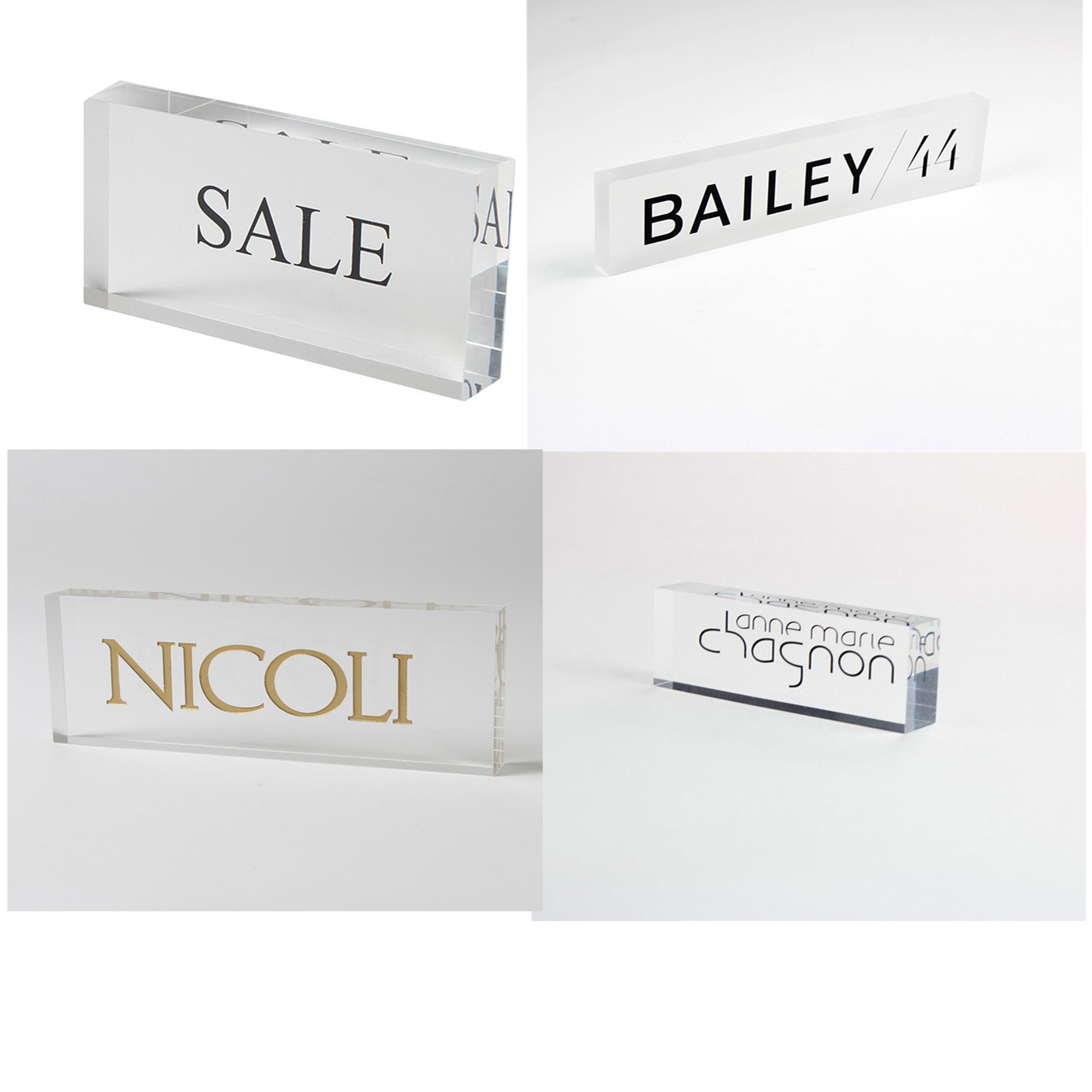 Acrylic Display Tag 2
