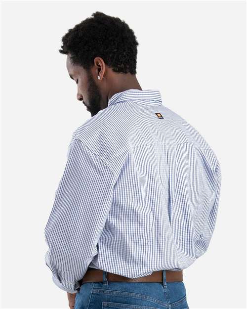 Men's Flame-Resistant Down Plaid Work Shirt - FRSH21 11