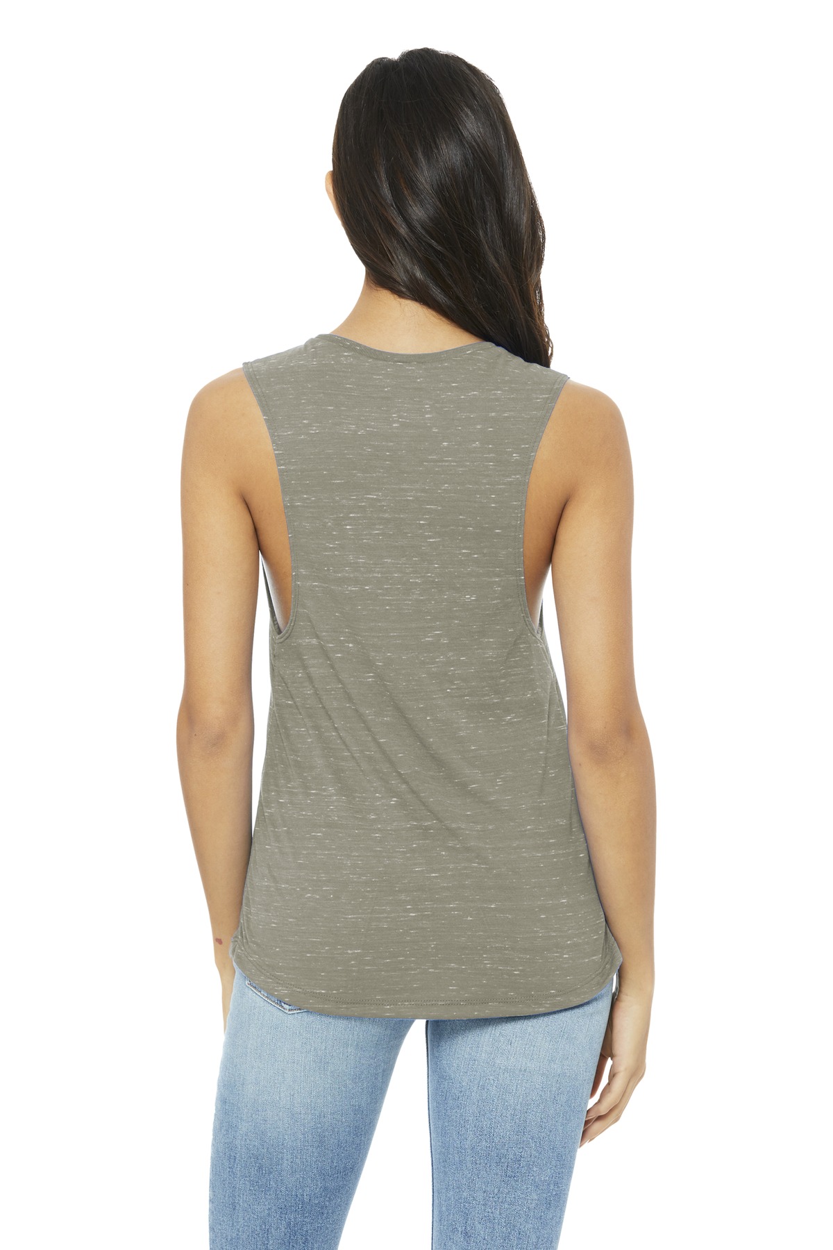 BELLA+CANVAS Women's Flowy Scoop Muscle Tank. BC8803 87