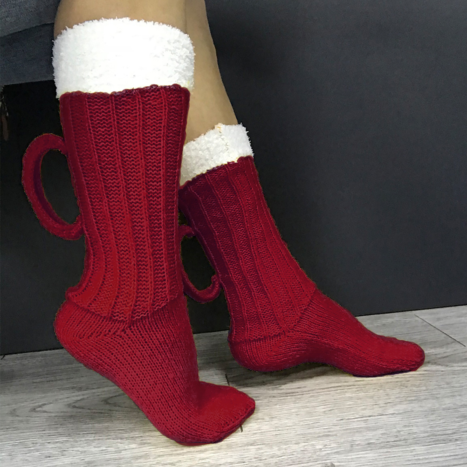 Men's And Women's Fun Beer Socks 2