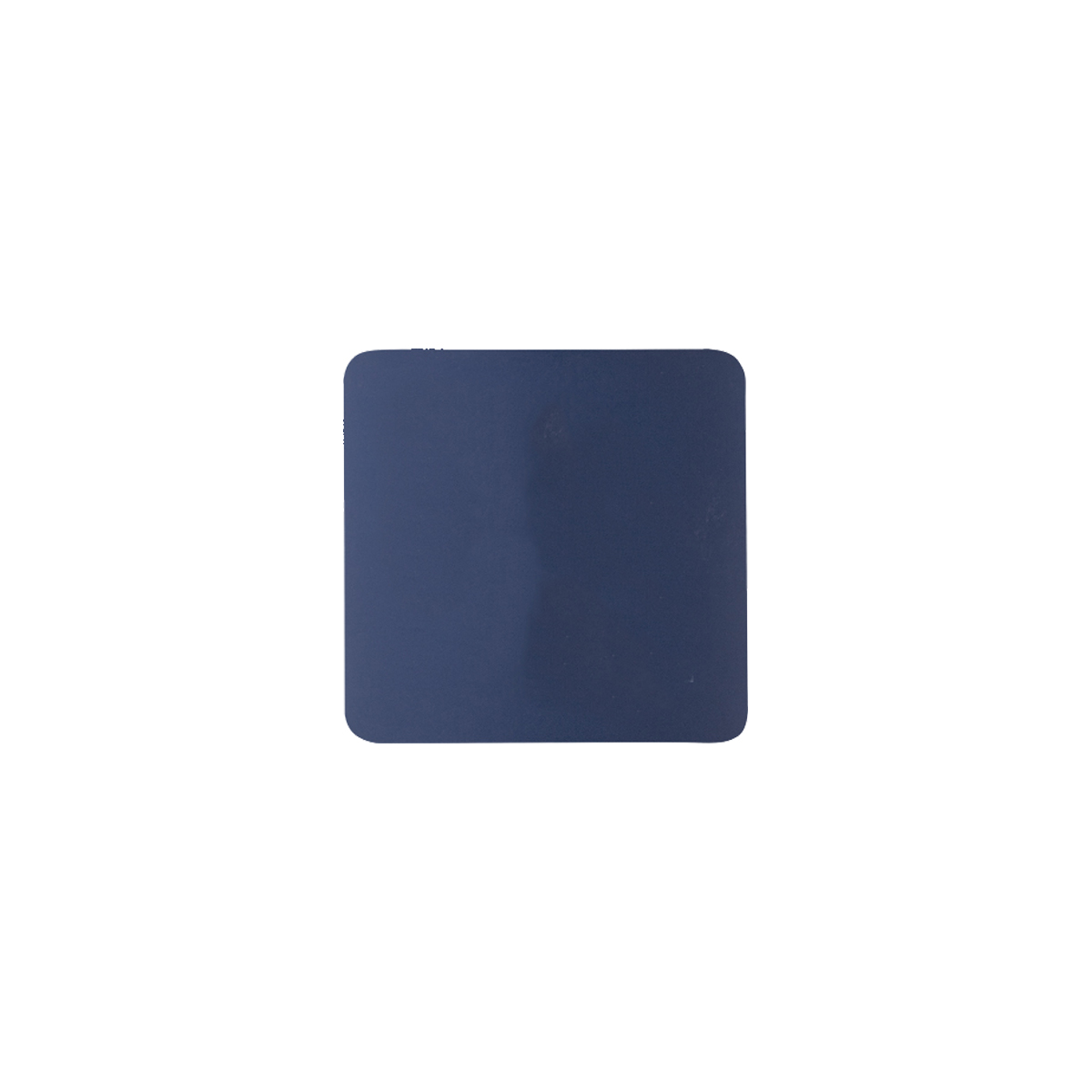 3" Navy Blue Square Silicone Coaster 3