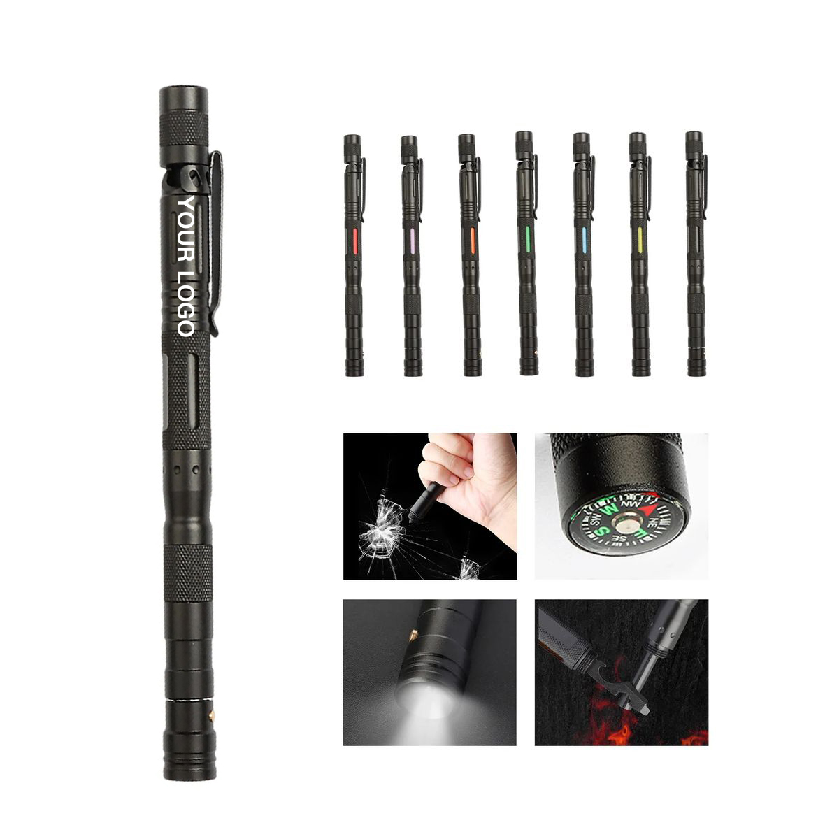 Multi-Function Pen with Flashlight 4