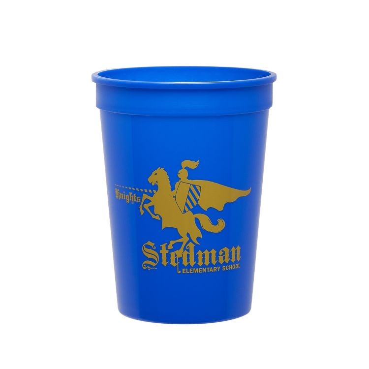 12 oz. Smooth Colored Stadium Cup 4