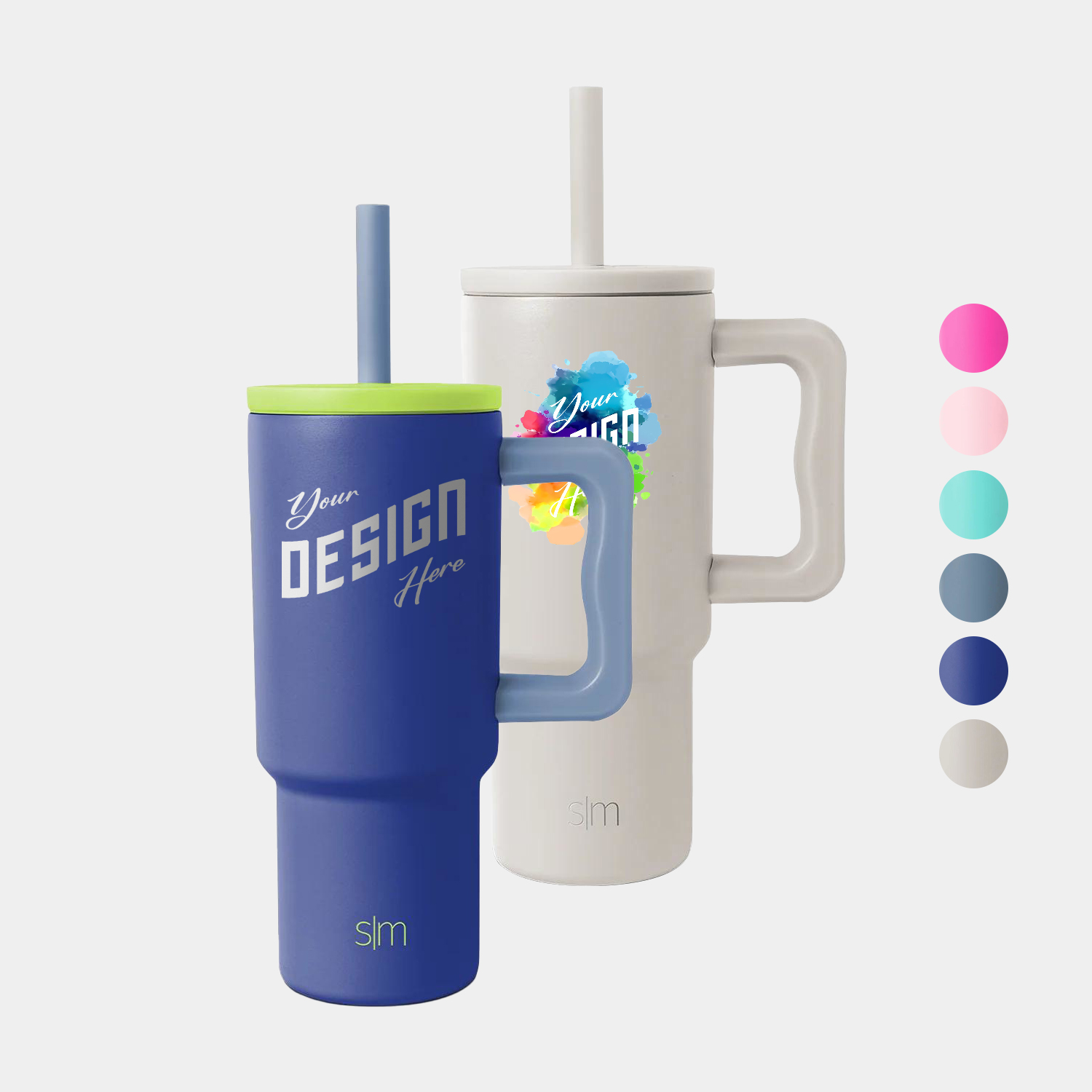 24 oz Simple Modern® Stainless Steel Double-Walled Insulated Trek Tumbler 3