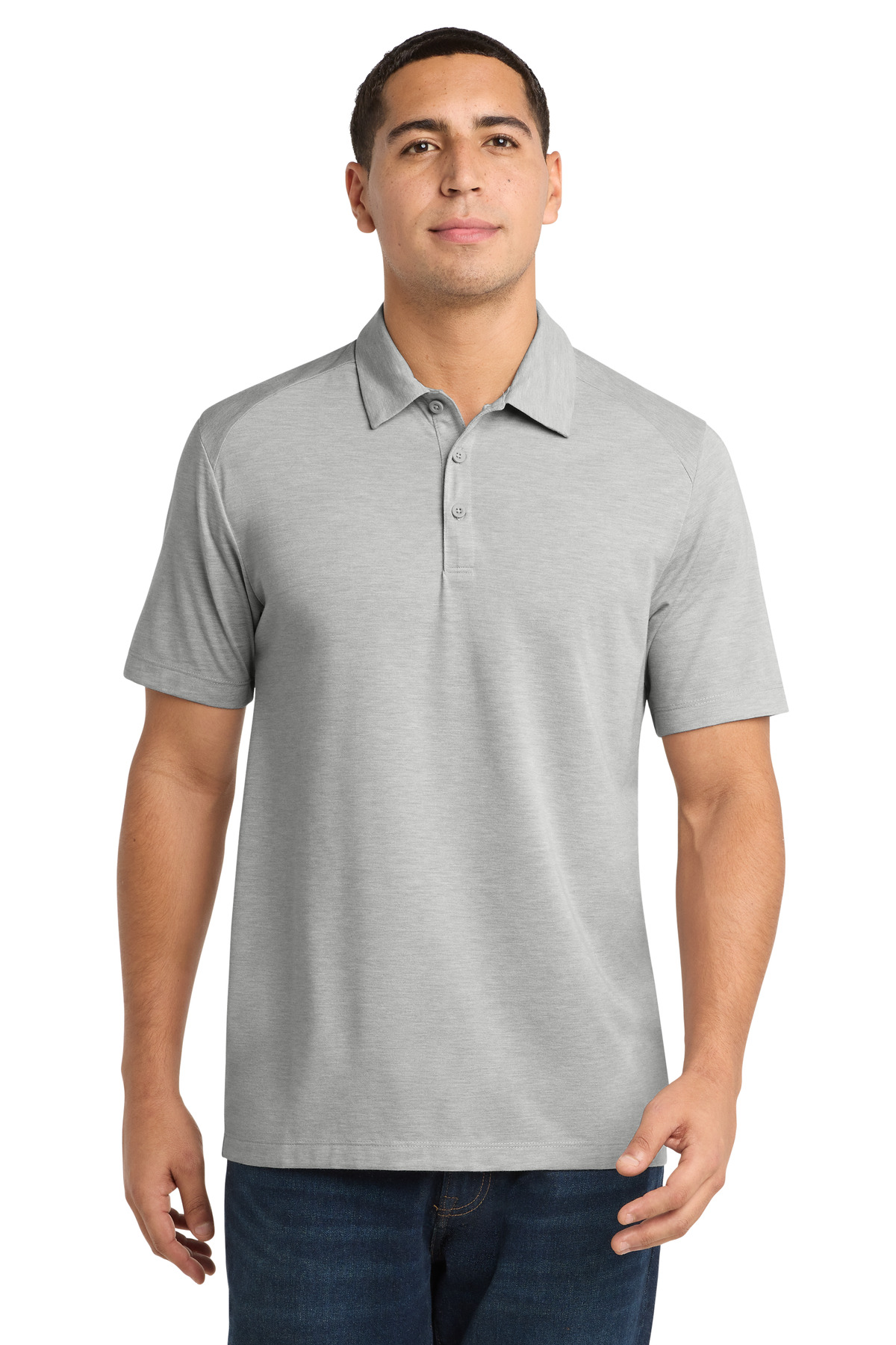 Sport-Tek PosiCharge Tri-Blend Wicking Polo. ST405 15