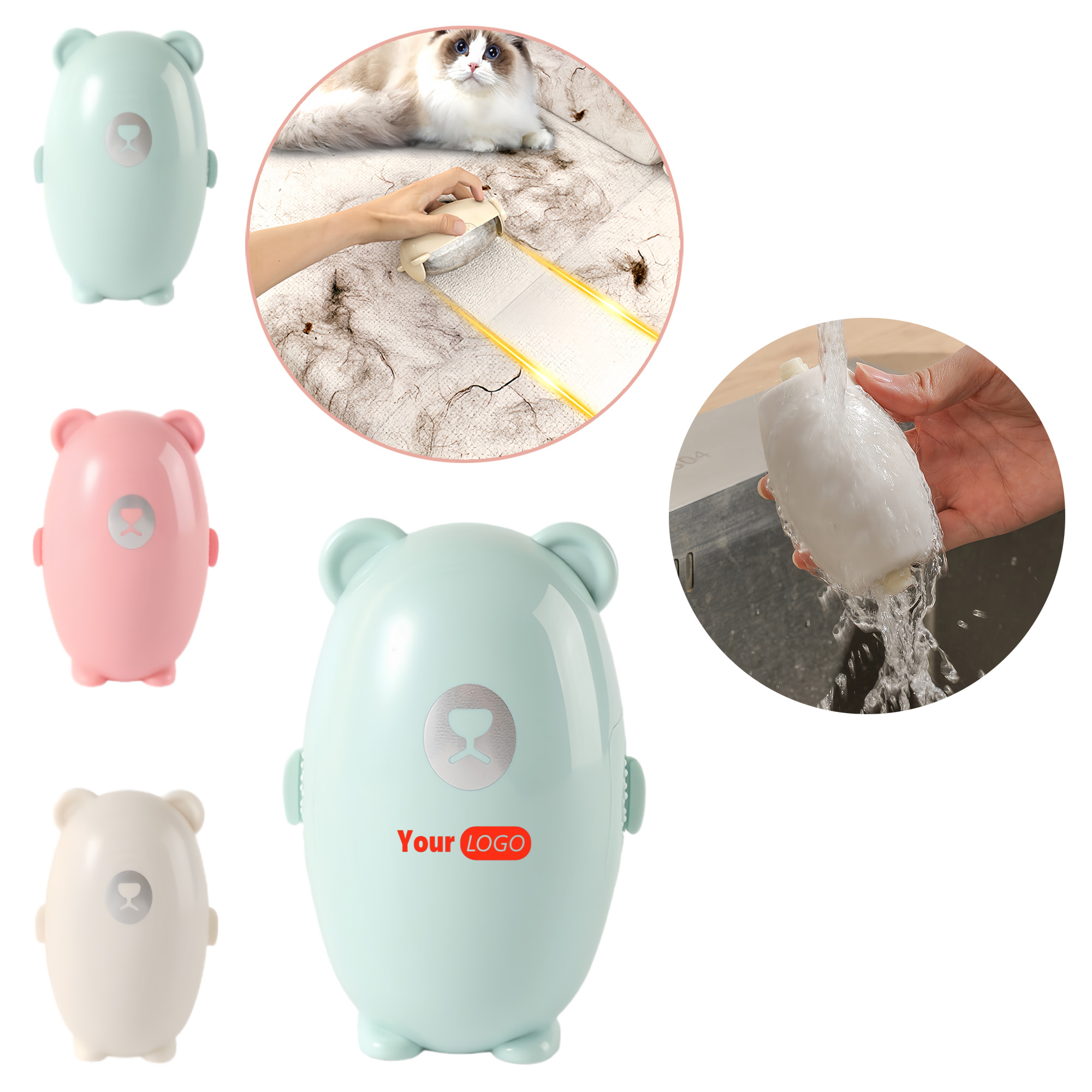 Bear-shaped Lint Roller 3