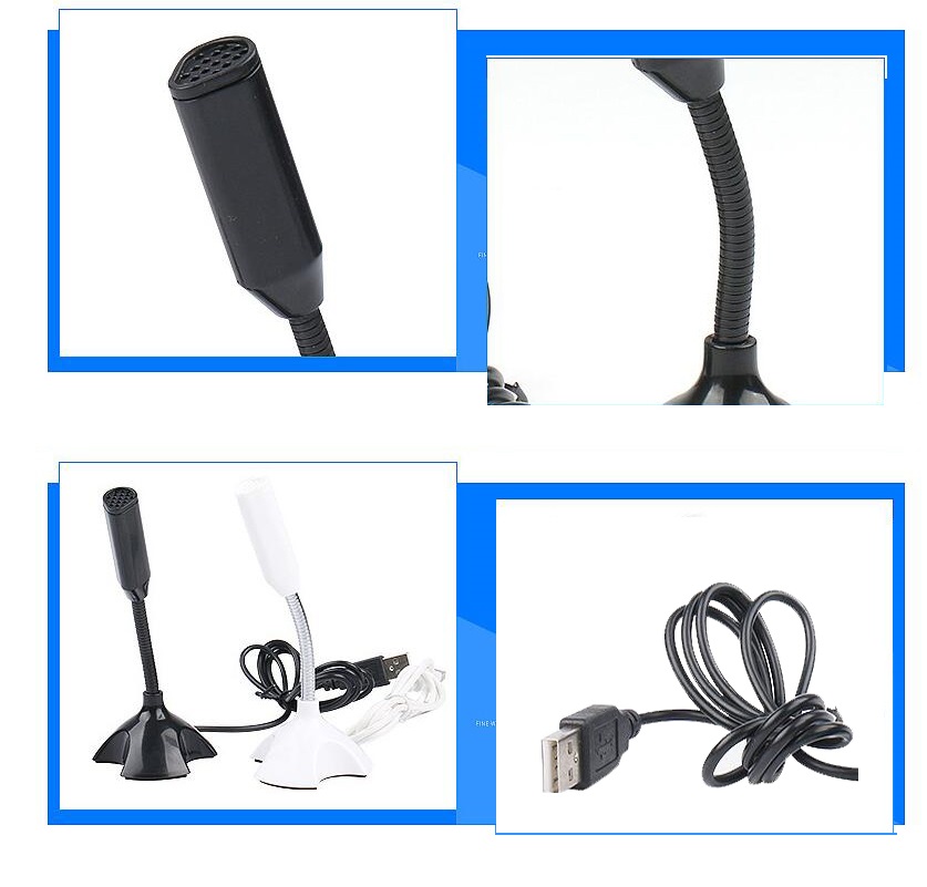 Adjustable USB Computer Microphone 3