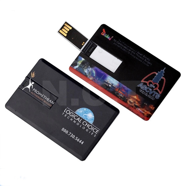 Flip Card Shape USB Flash Drive 2