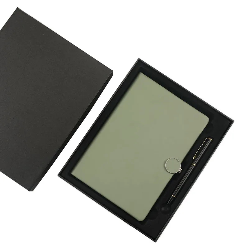 Round Buckle Notebook Business Magnetic Book 5