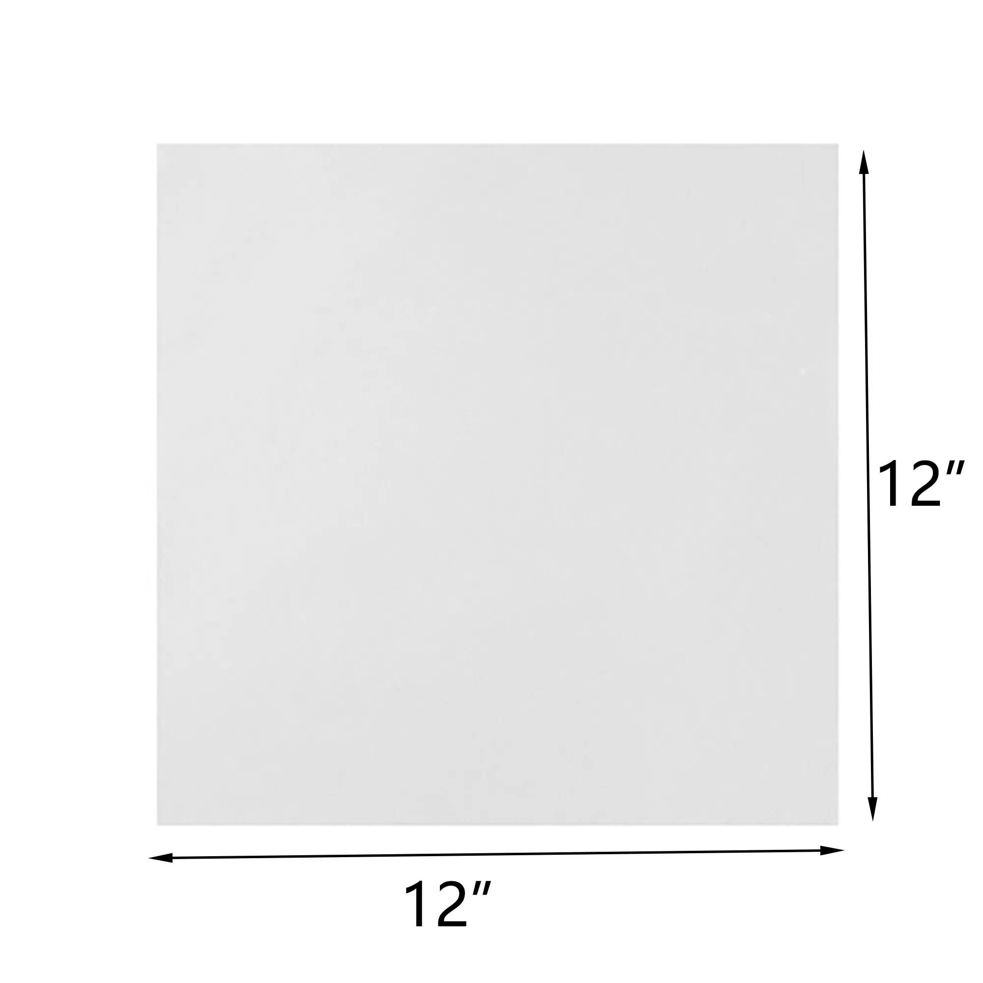 12" x 12" White Grease-Resistant Food-Safe Wrap Paper 4