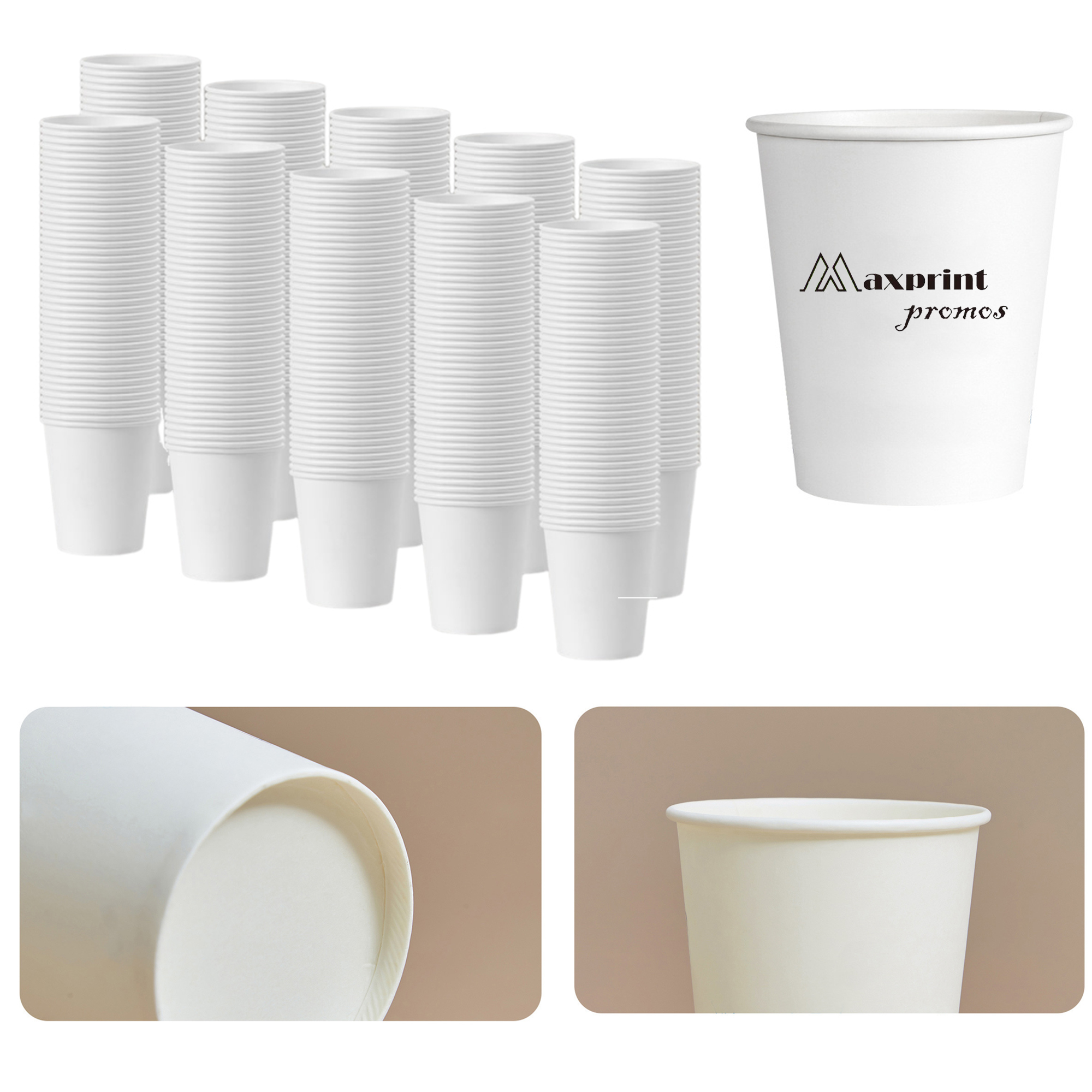 Custom 12OZ Disposable Paper Cup 2