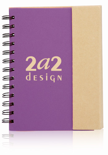 Two Tone Eco Friendly Notebooks 15