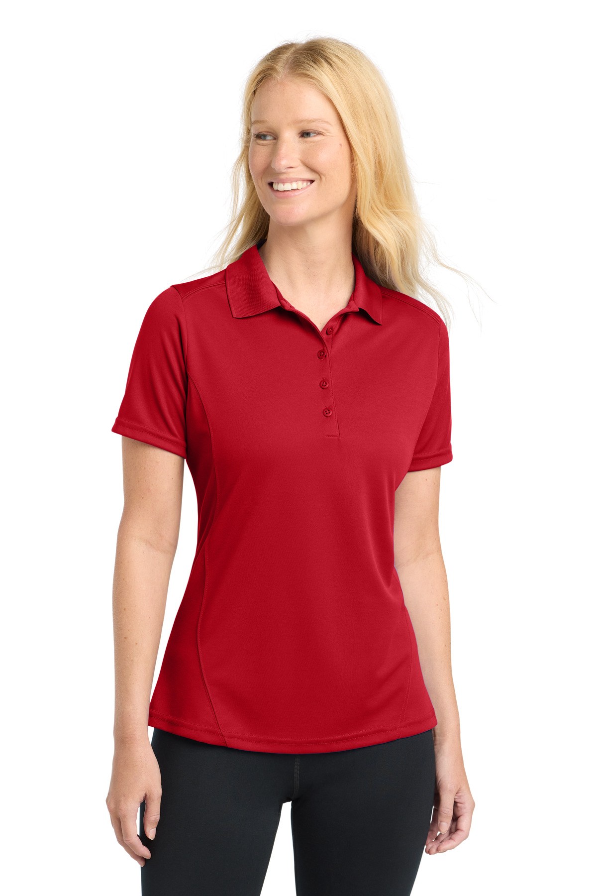Sport-Tek Women's Dry Zone Raglan Accent Polo. L475 60