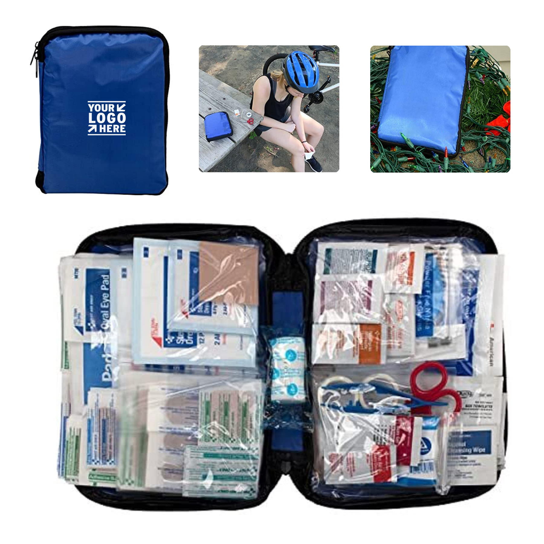 Home Work Travel 298 Pieces First Aid Only 442 All-Purpose Emergency First Aid Kit