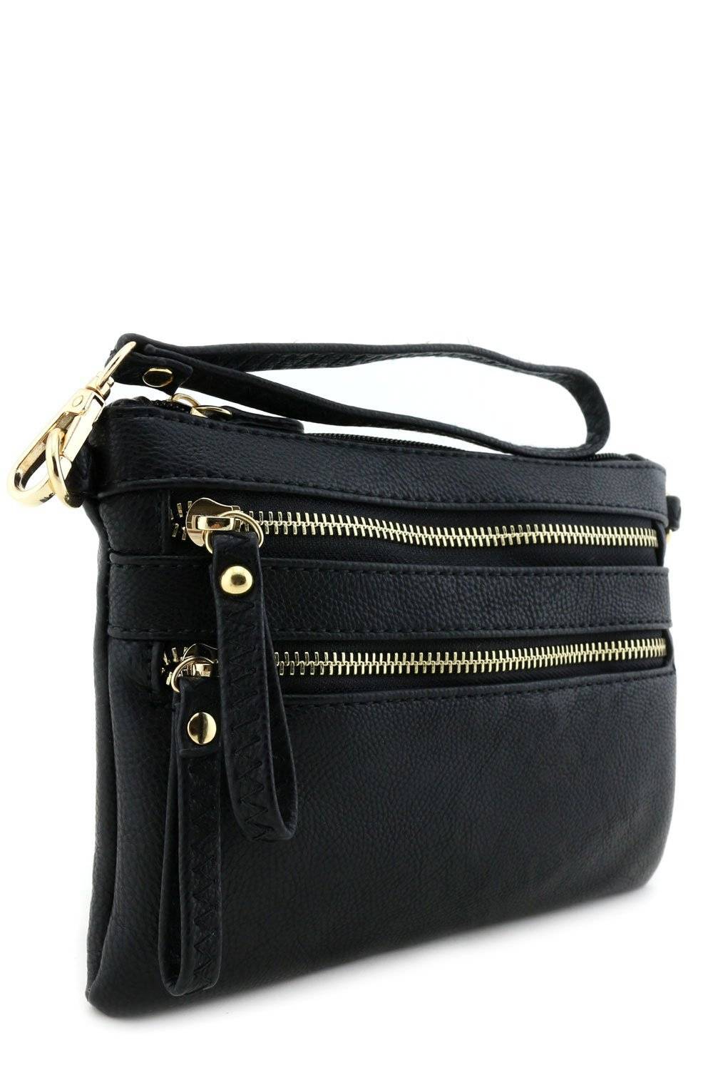 PU Leather Small Wristlet Crossbody Bag 5