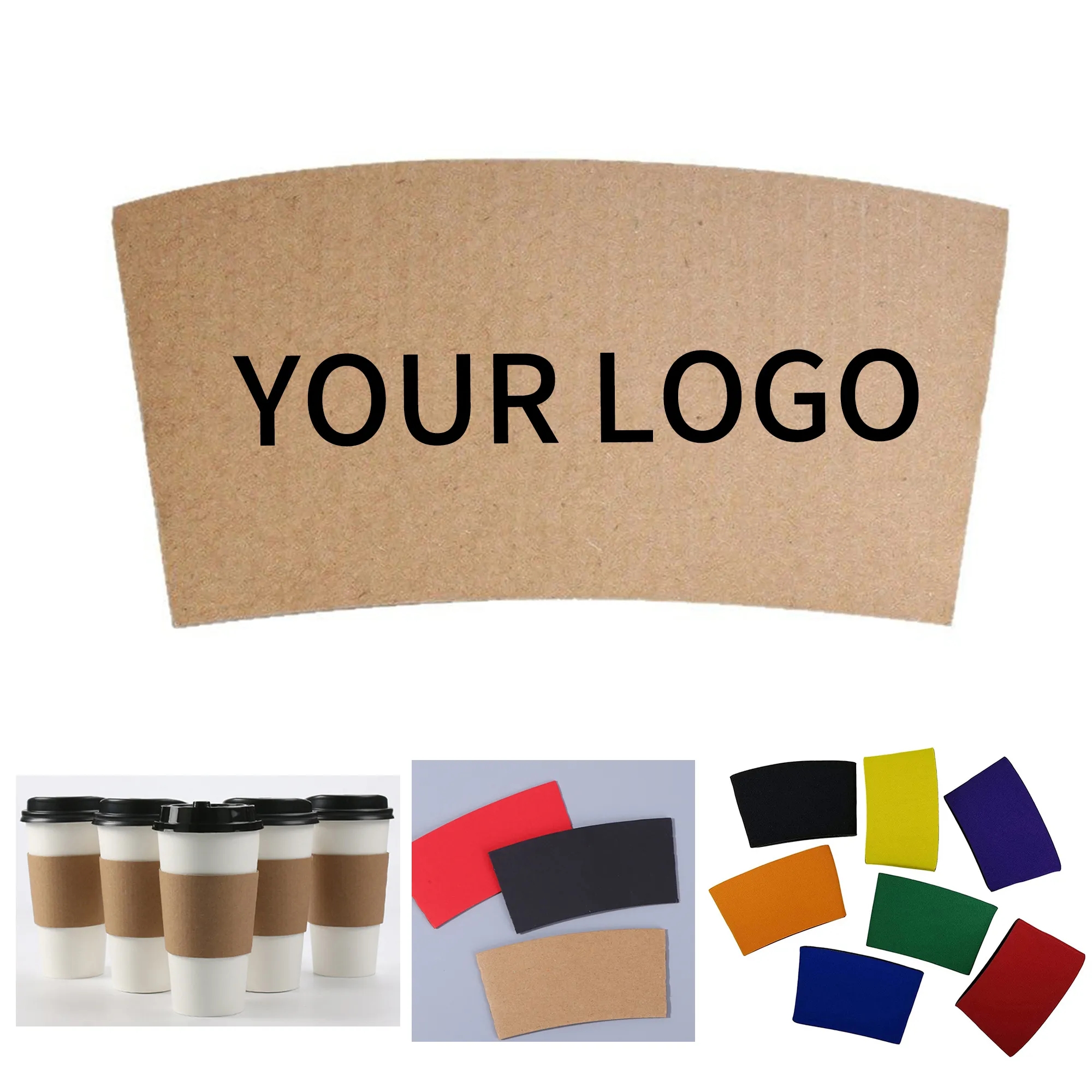 Insulated Kraft Paper Coffee Sleeve 2