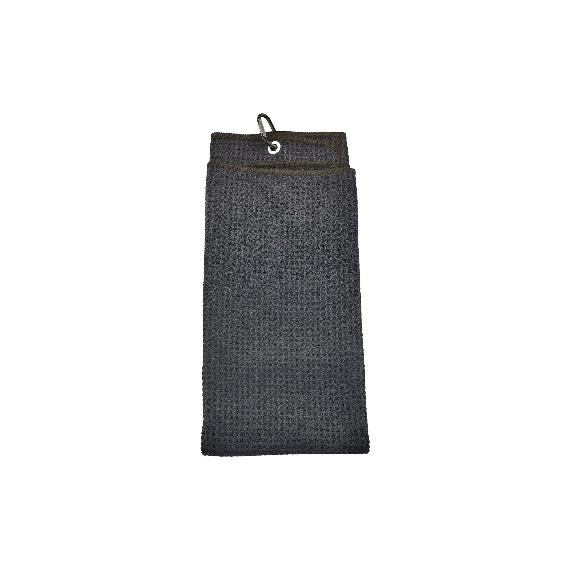 Microfiber Waffle Golf Towel 12" Square With Clip 7