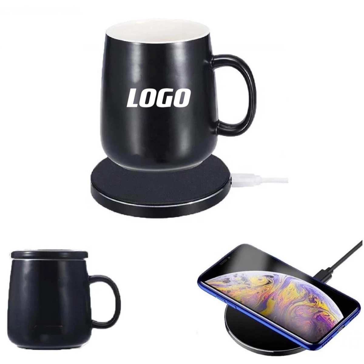 2-In-1 Mug Warmer With Wireless Charger 8