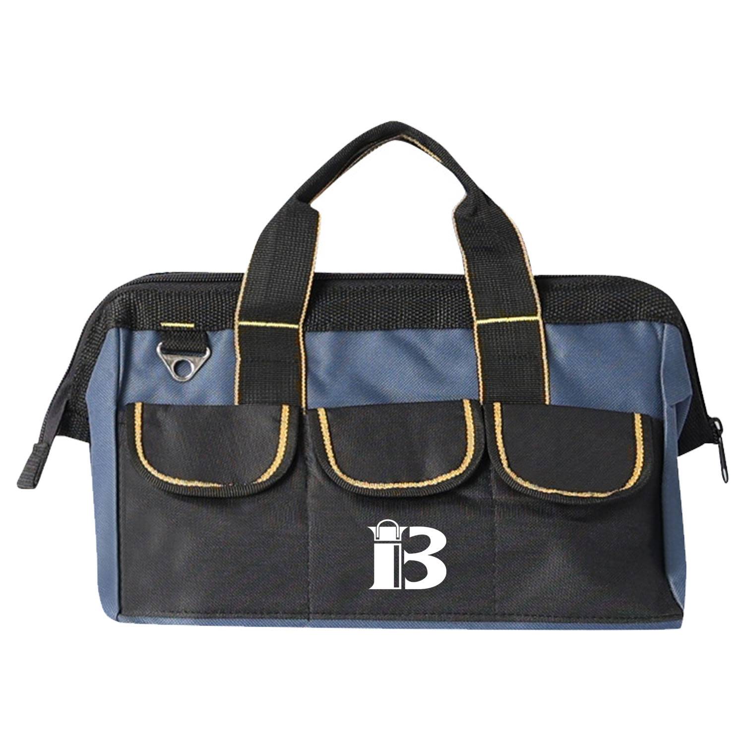 Canvas Multi-Function Electrician Tote Bag, custom tote bag with logo imprint 5