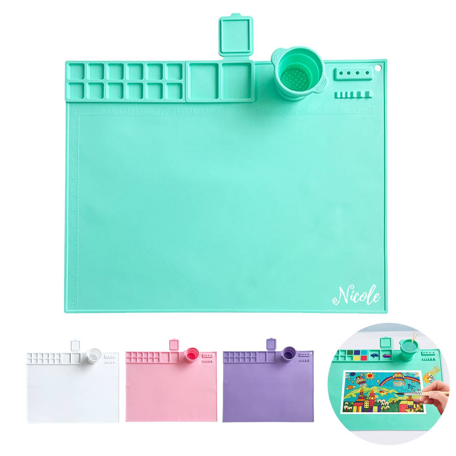 Multi Functional Silicone Painting Pad 5