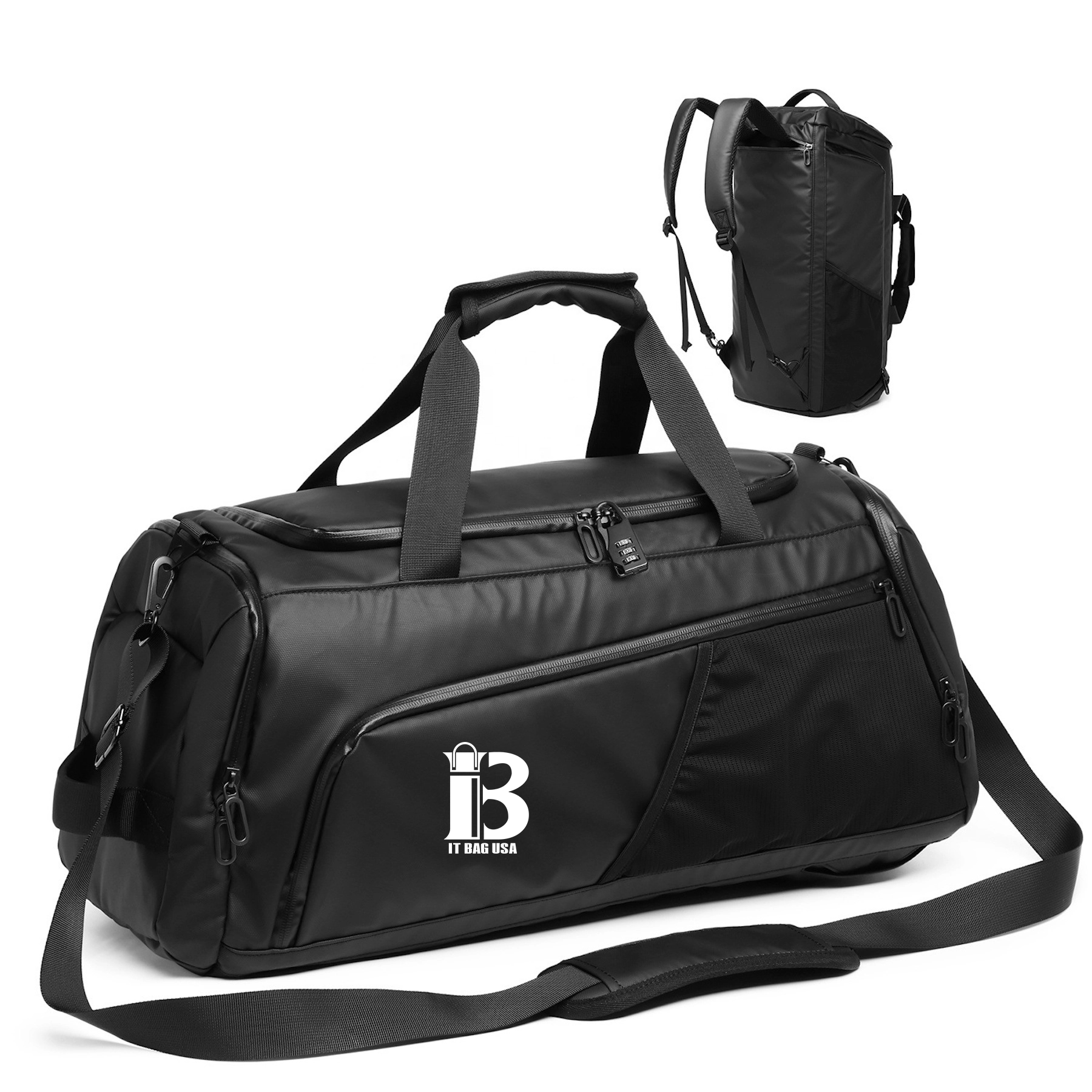 Waterproof Sports Bag For Ball With Shoe Compartment 1