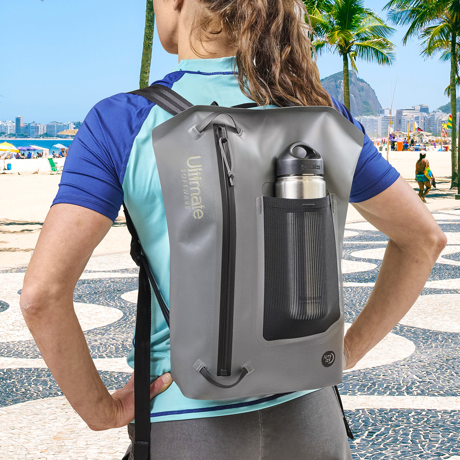 NITE IZE® RUNOFF® WATERPROOF 12L BACKPACK 8