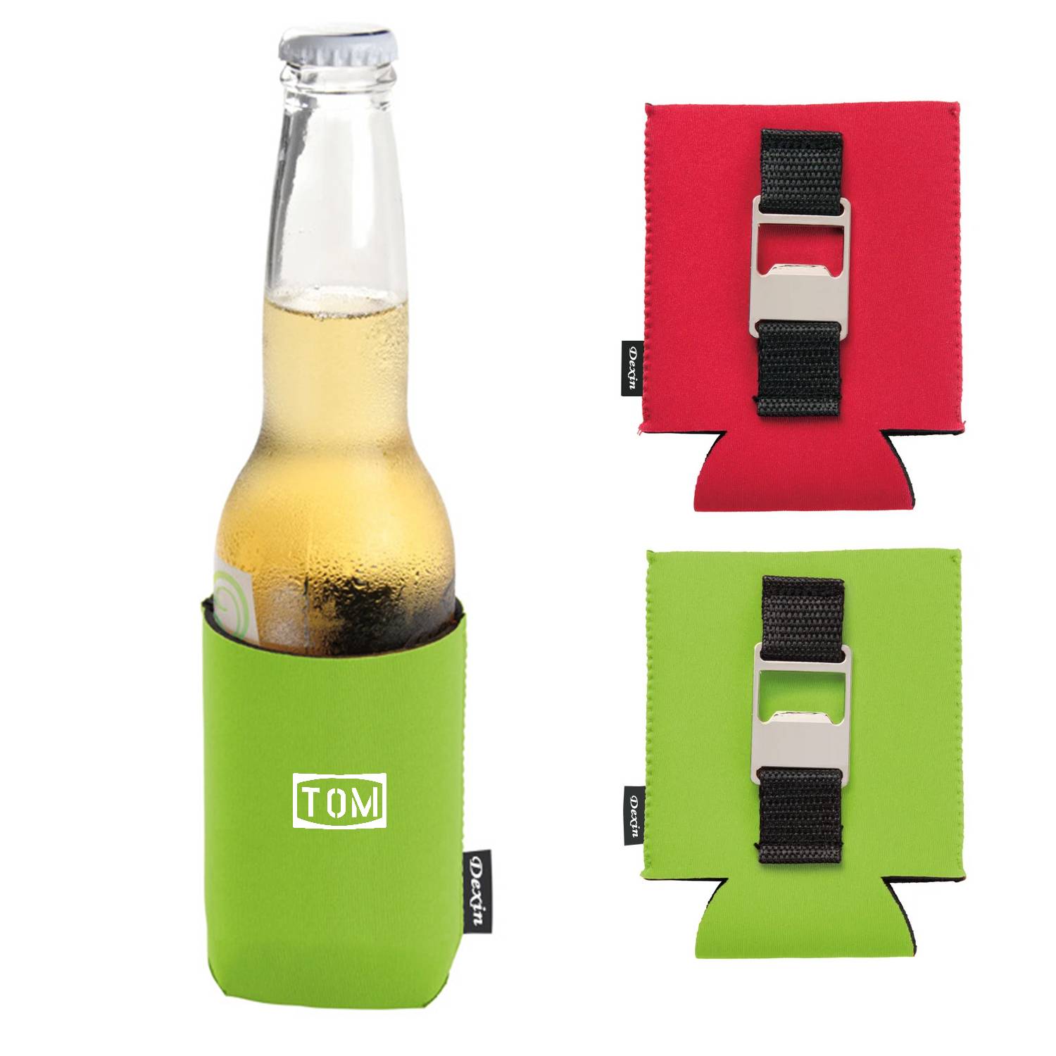 Diving material Opener Noprene Beer Bottle Insulator Sleeve 2