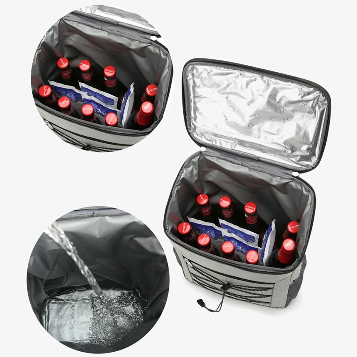 Branded Logo Cooler Bag Insulated Camping Lunch Backpack 3