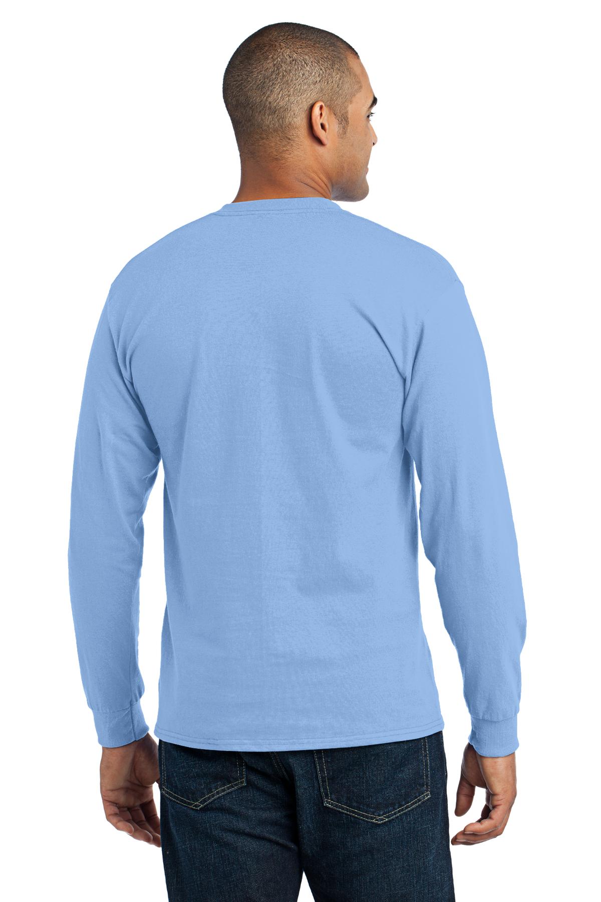 Port & Co Long Sleeve Core Blend Tee. PC55LS 71