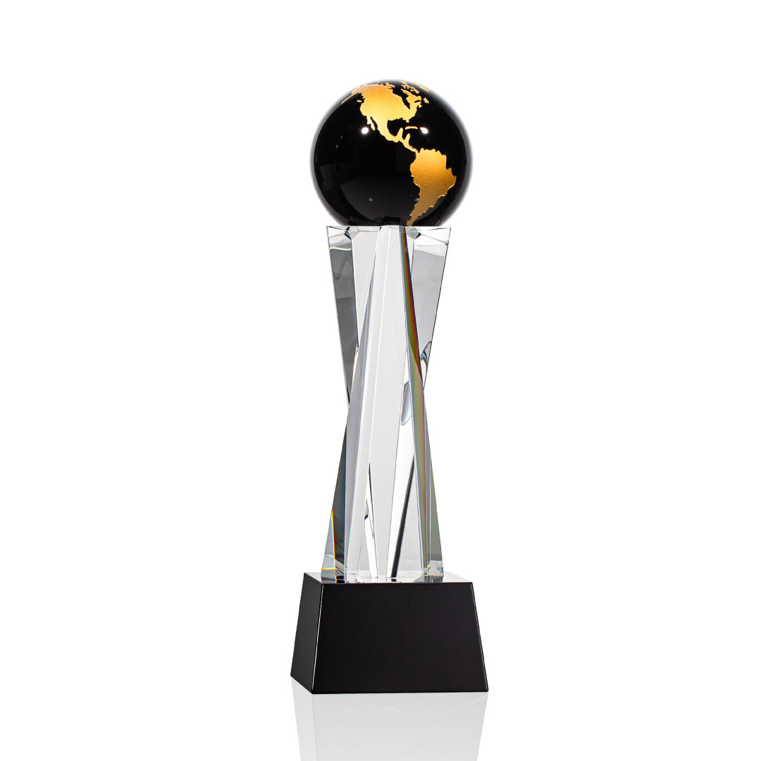 Havant Globe Award - Black/Gold 9