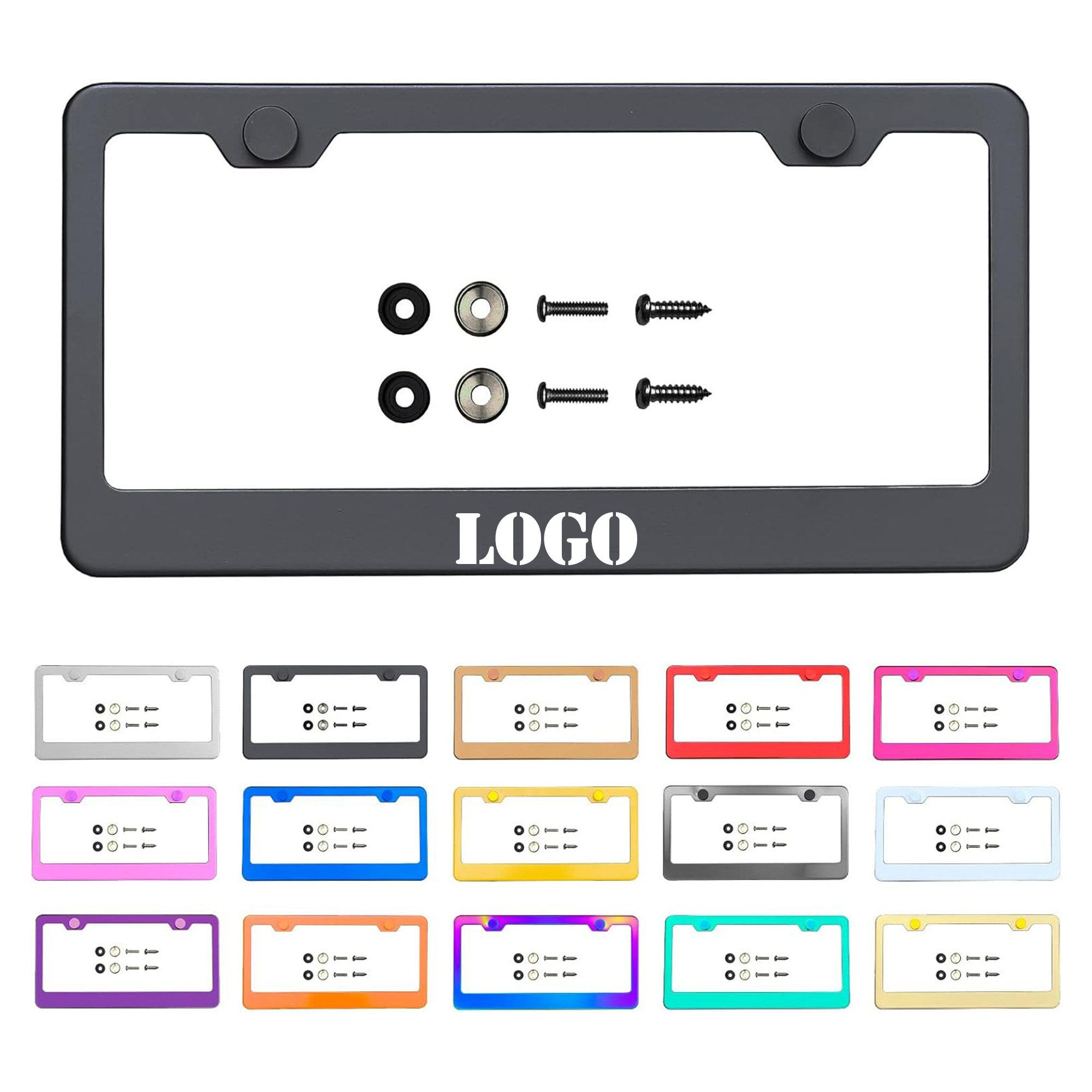 Metal License Plate Frame 3