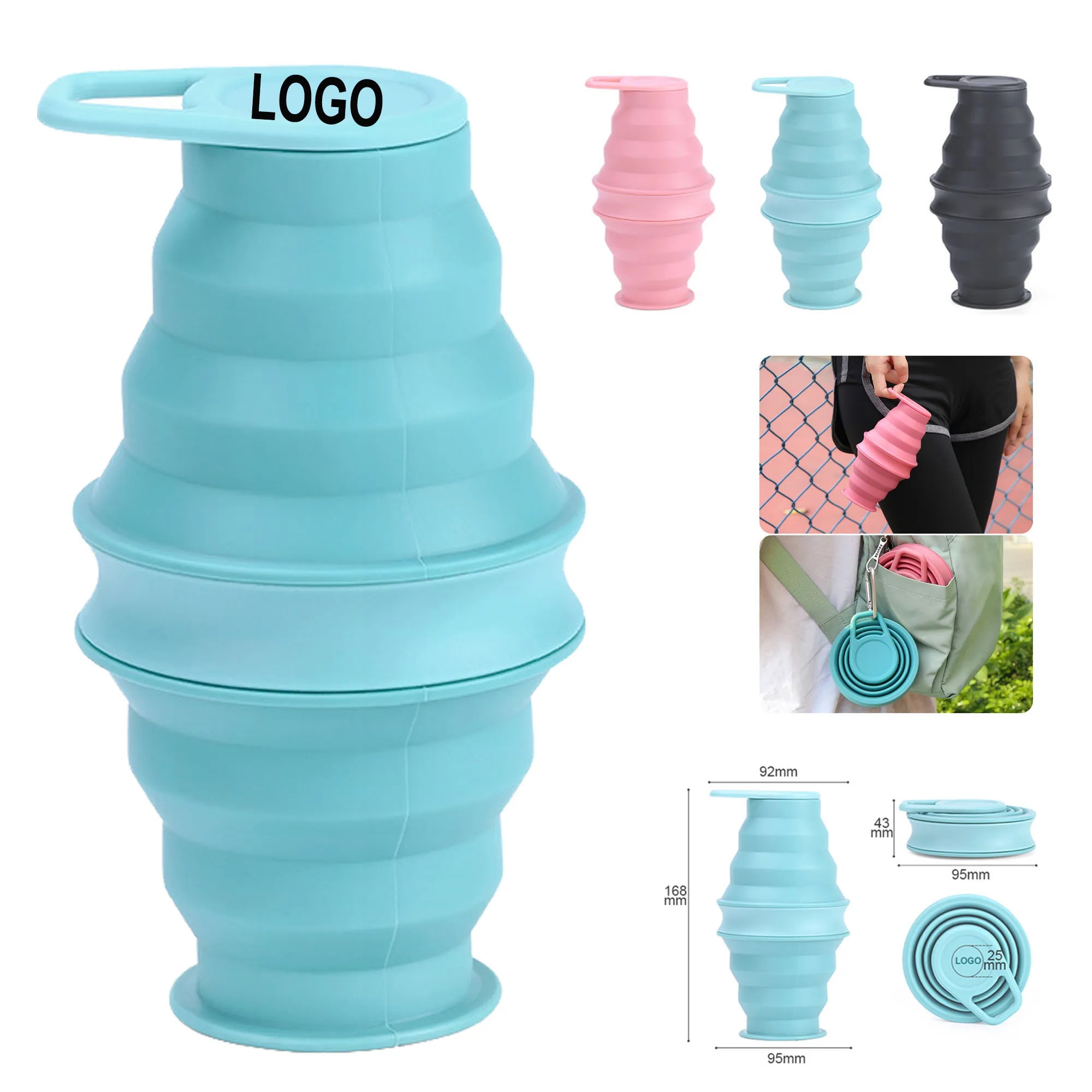 500ml Silicone Expandable Cup 2