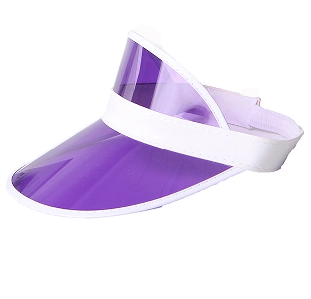 Colorful PVC Sun Visor Hat 5