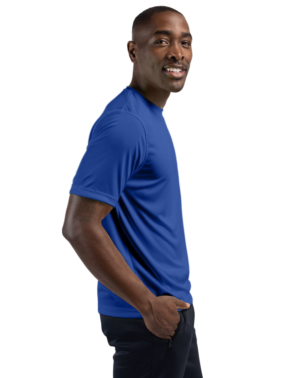 Clique Spin Solution-dyed Performance Jersey Mens Short Sleeve Tee 51