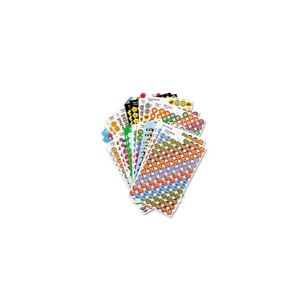 Superspots/Supershapes Stickers - 67 Designs 5100 Stickers per Pack 2