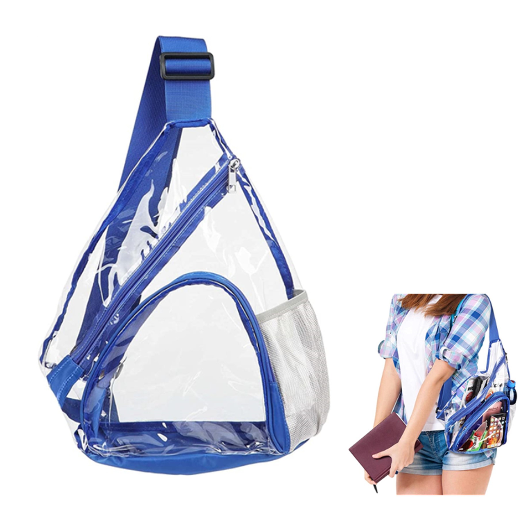 PVC Sling Backpack 2