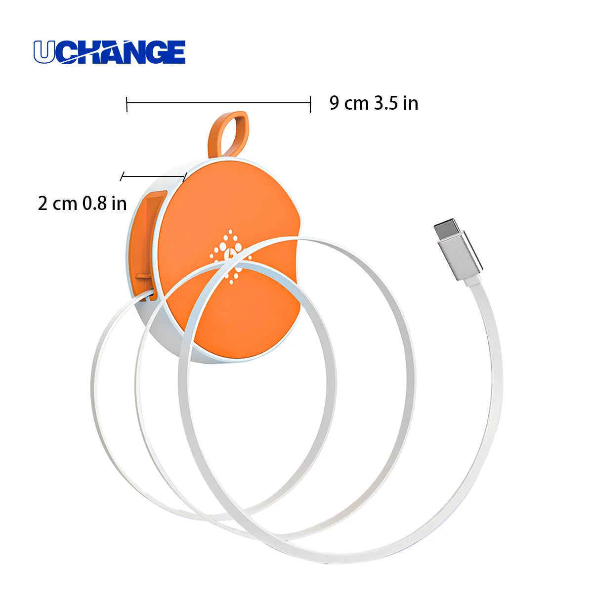 15W Wireless Charger with Retractable Cable 4