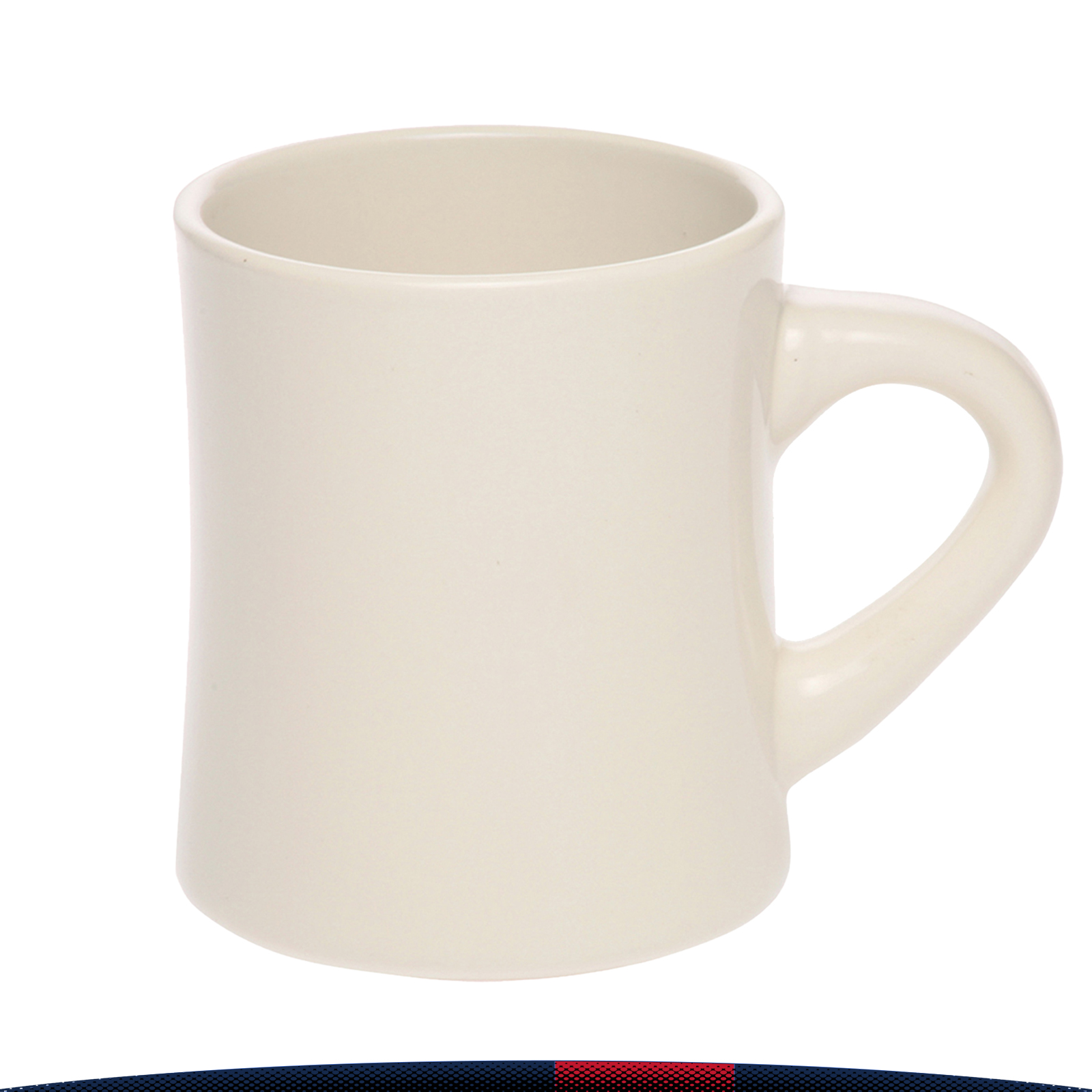 12 oz. Thick Handle Ceramic Coffee Mugs 5
