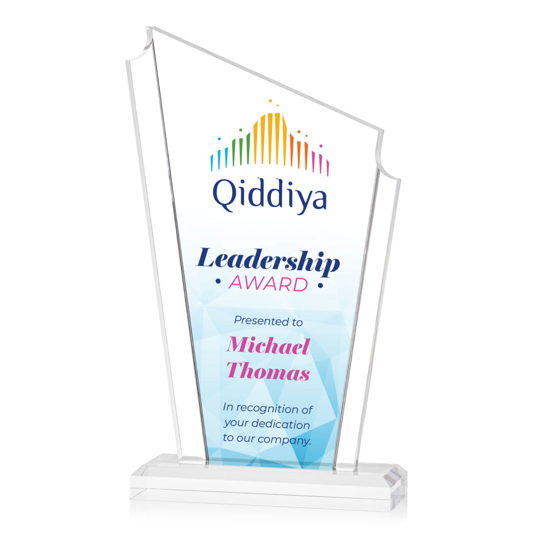 Dunstable VividPrint™ Award - Clear 8