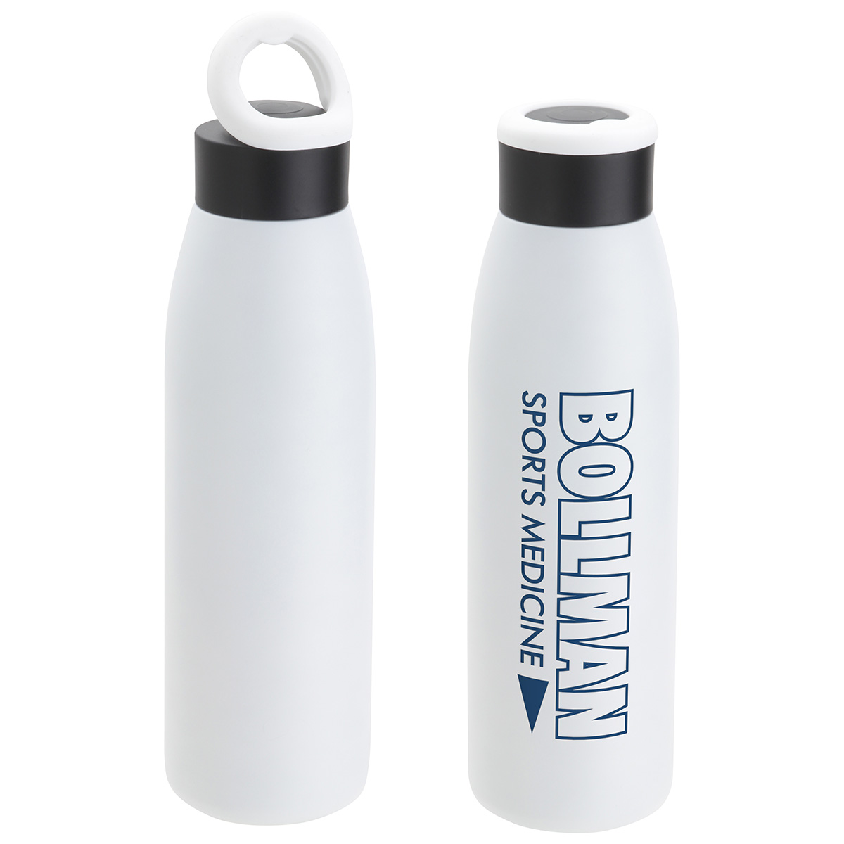 Aurora 18 oz Vacuum Insulated Copper-Coated Stainless Steel Bottle, custom water bottle with logo imprint 20