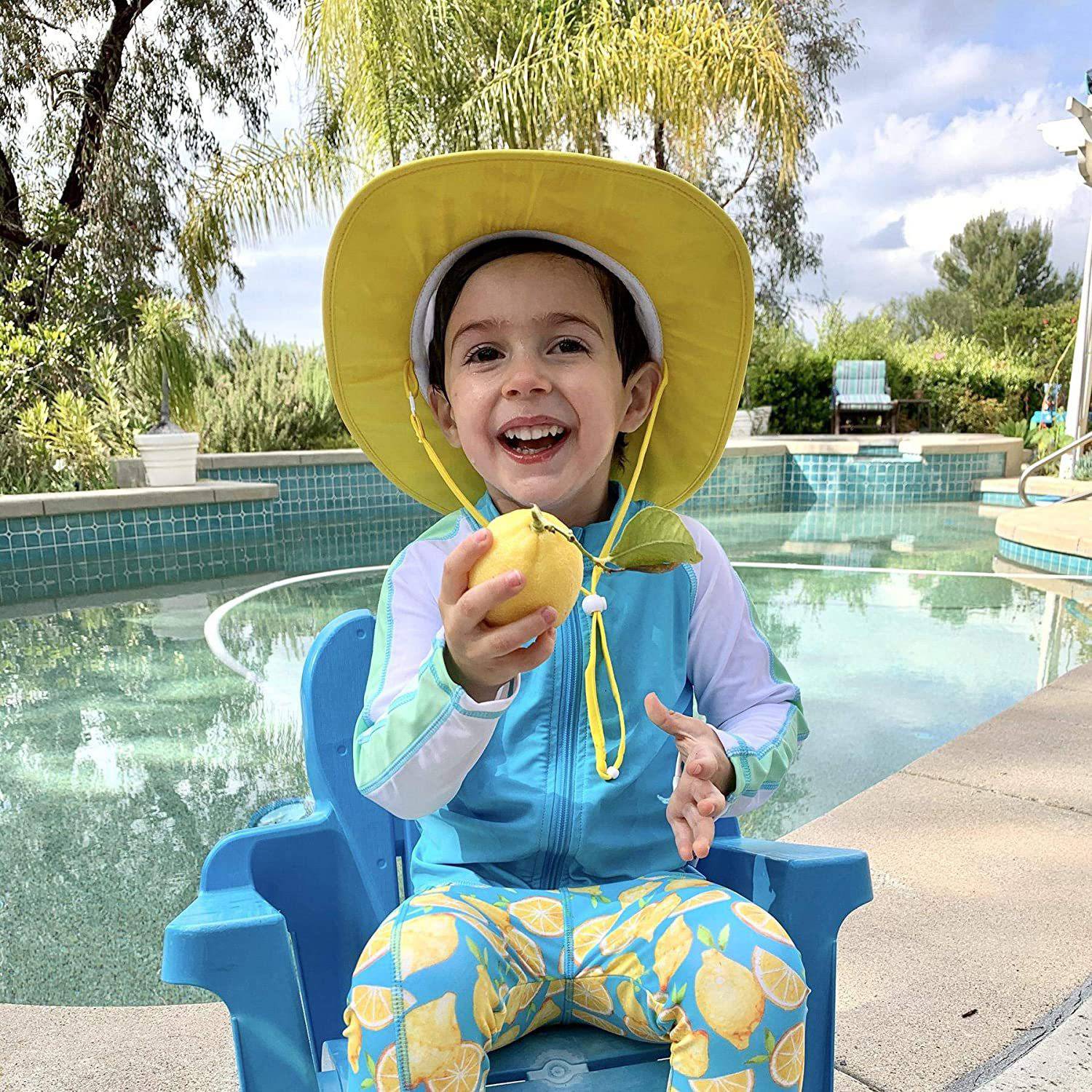 Kids Breathable Sun Protect Bucket Hats 4