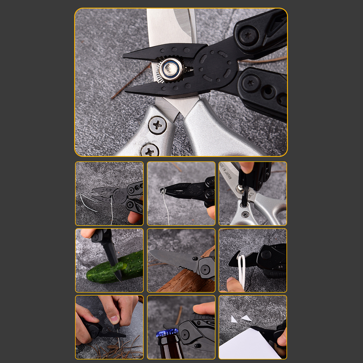 Yukon 15-In-1 Multi-Tool Pliers With Bit Set 4