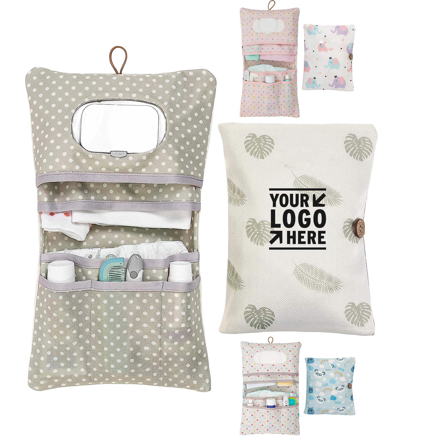 Travel Gear Portable Stroller Mini Diaper Bag Pouches  2