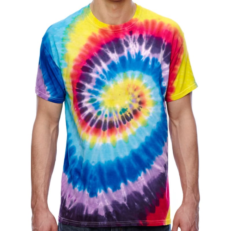 Tie-Dye 5.4 Oz., 100% Cotton Tie-Dyed T-Shirt 53