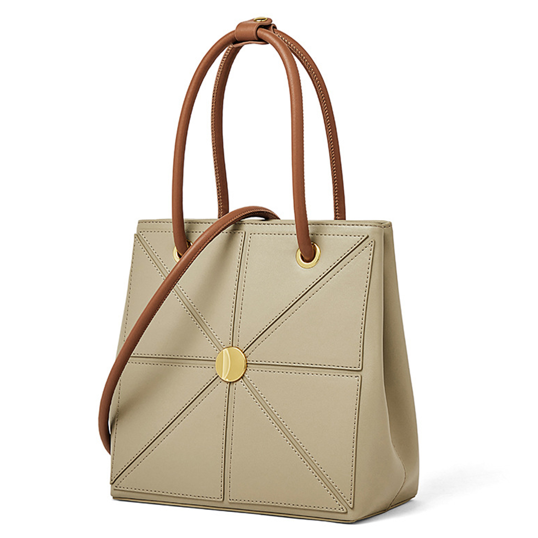 Genuine Leather Light luxury hand-held shoulder bag 6