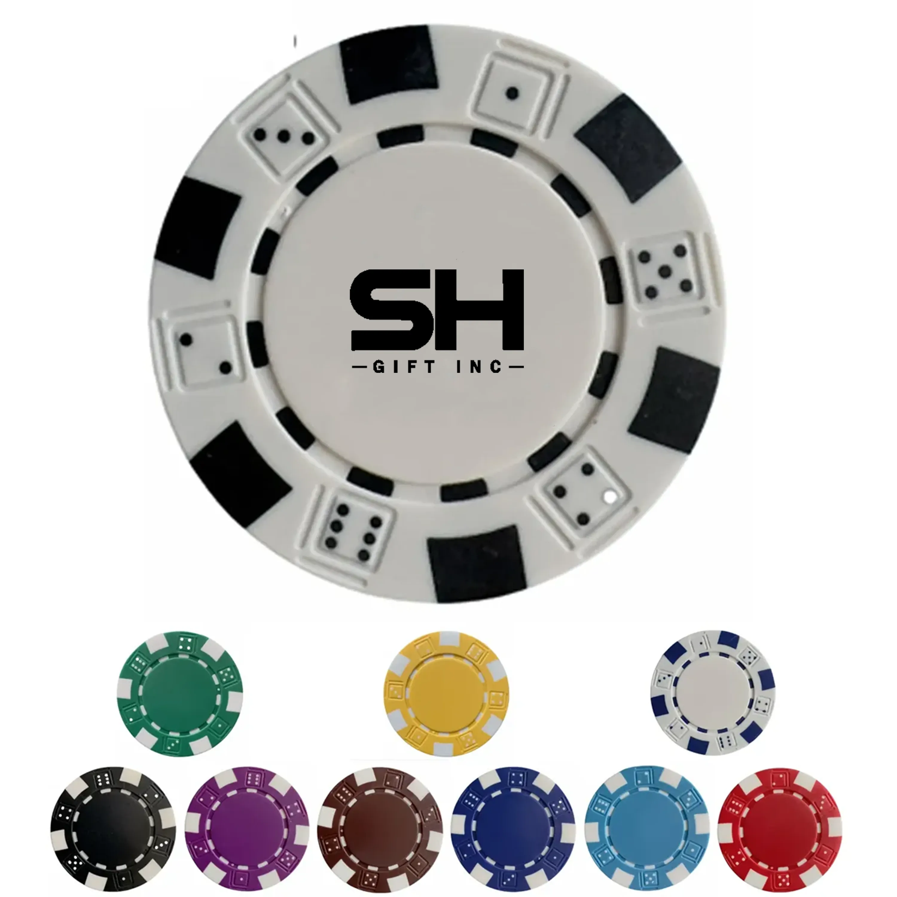 11.5 g Professional Clay Poker Chips 1